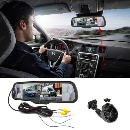 For Peugeot Boxer Fiat Ducato Brake Light Reversing Camera + 6.86" Split Screen18