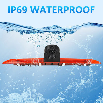 Dual Lens Brake Light Camera for Mercedes-Benz V-Class V260 & Dual Split Monitor10