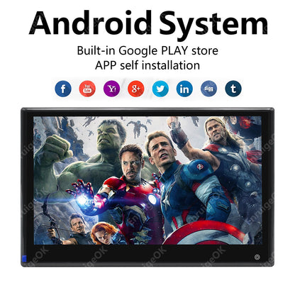 10.1" Car Headrest Monitor Touchscreen Rear Seat Entertainment Multimedia Player3