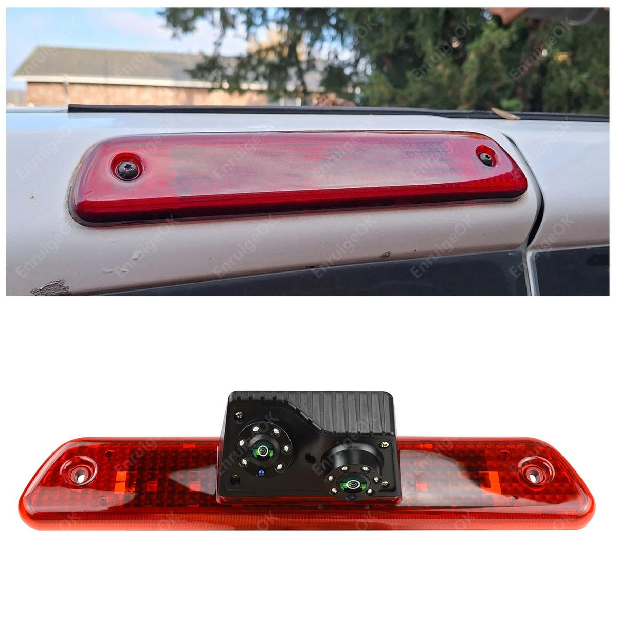 New Brake Light Reversing Camera For Peugeot Expert MK2 + 6.86'' Split Screen4