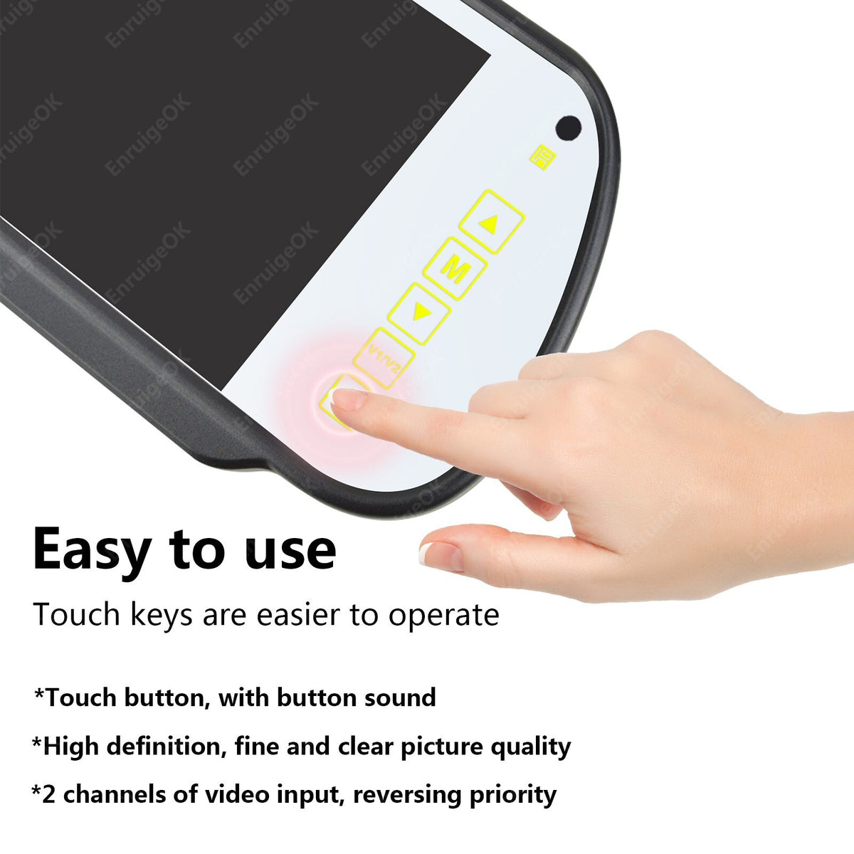 7" Monitor & Brake Light Rear View Camera for VW Transporter T6 (2016-Onwards)15