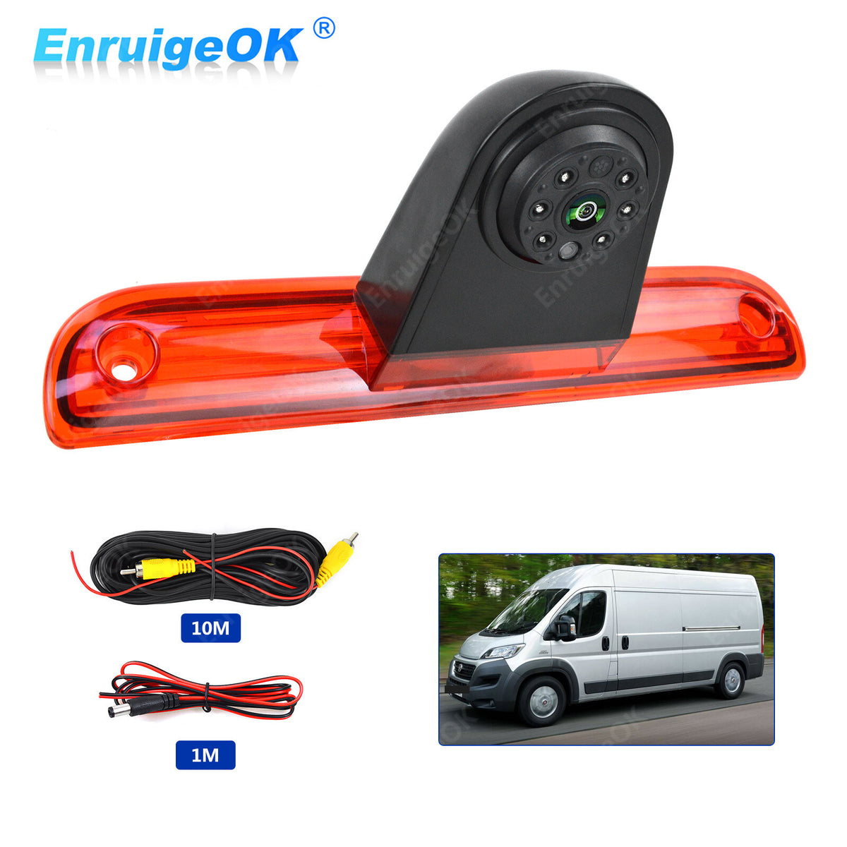 For Fiat Ducato Citroen Relay Peugeot Boxer Brake Light Camera (2006-Present)0