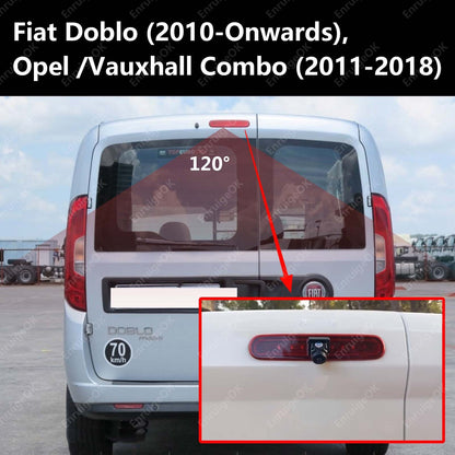 Rear View Brake Light Reversing Parking Camera For Fiat Doblo Vauxhall Combo2