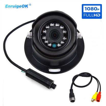 4 Pin Heavy Duty Caravan Reversing Rear View Dome Camera AHD 1080P Night Vision0