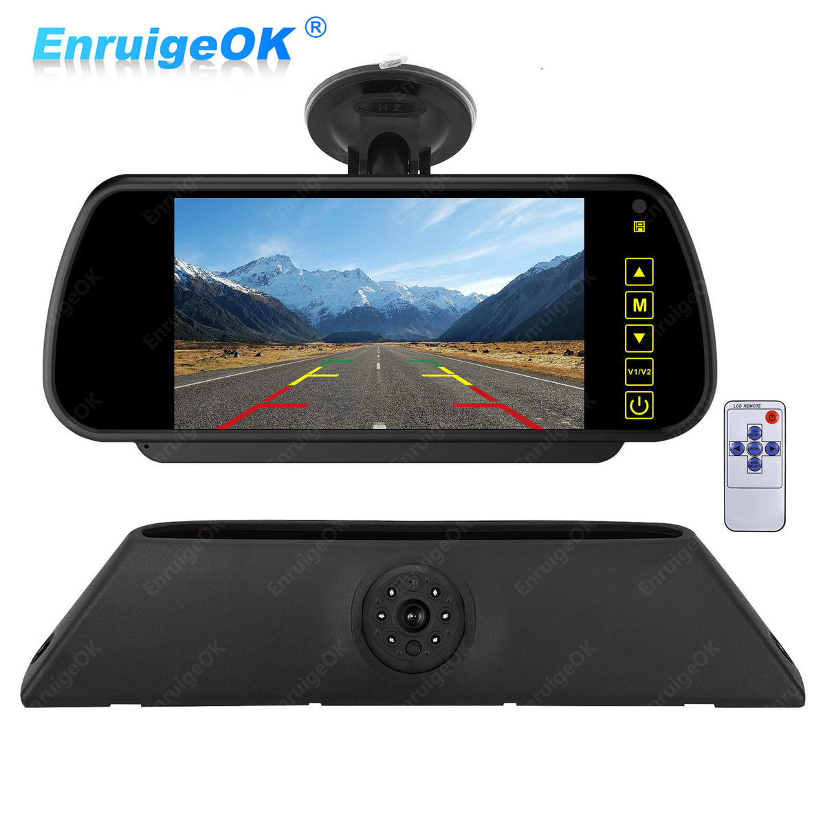 7" Mirror Monitor &Brake Light Reversing Camera For IVECO Daily Gen4 (2011-2014)0