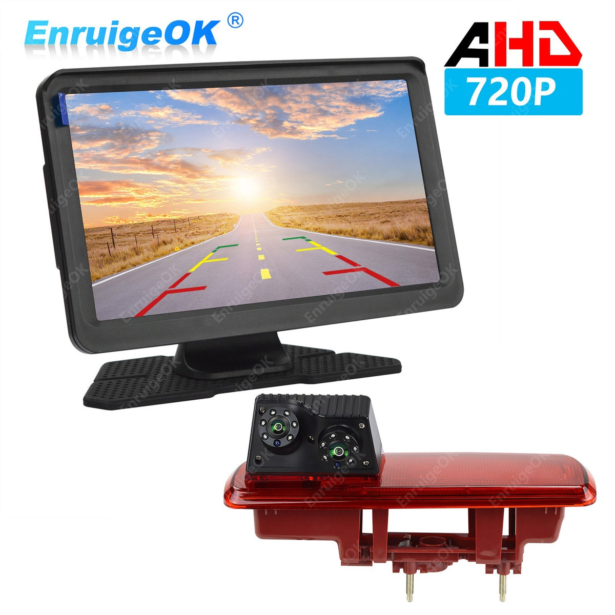 Rear Brake Light Reversing Camera Kit for Vauxhall Vivaro Renault Trafic Mk3 X820