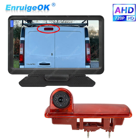 7'' Monitor Rear Brake Light Reversing Camera for Vauxhall Vivaro Renault Trafic0