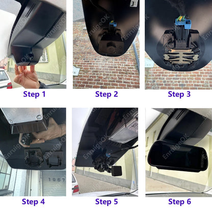 Windshield Rear View Mirror Bracket for Peugeot Partner Citroen dispatch Relay4