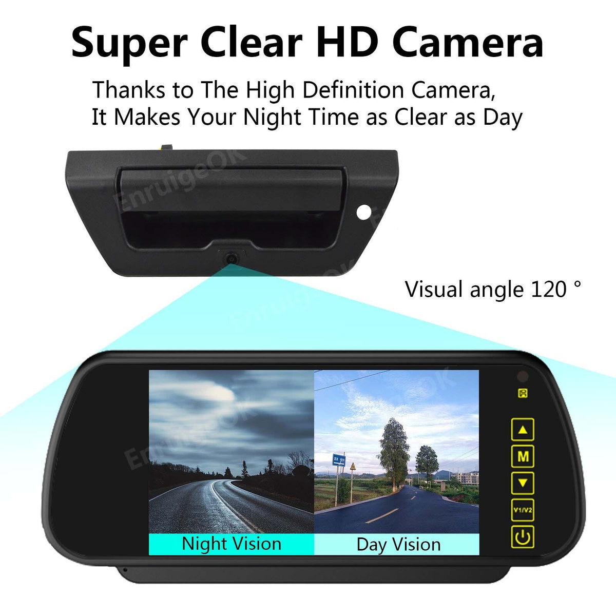 Tailgate Handle with Rear View Backup Camera Kit For Ford F150 (2015-2018)