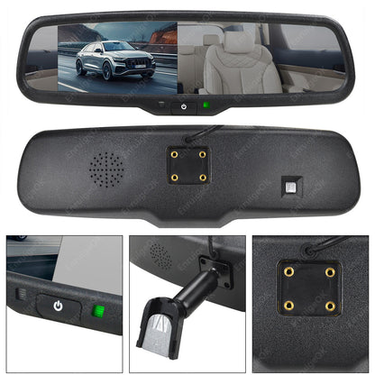 Citroen Dispatch Peugeot Expert Rear Brake Light Reversing Camera & 4.3" Monitor10