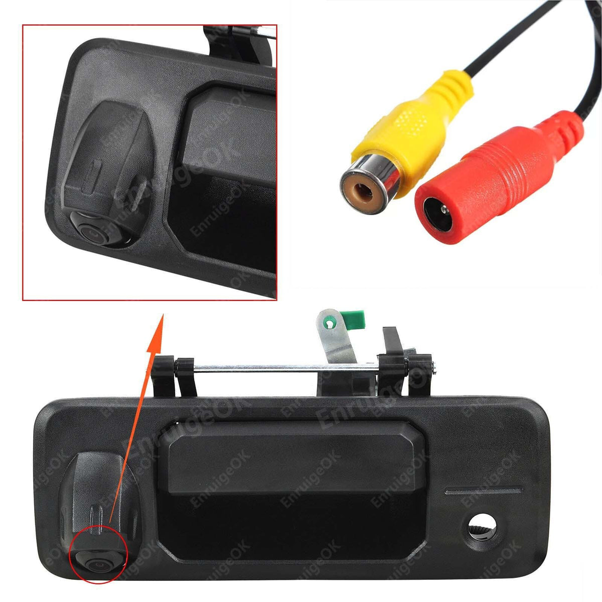 NEW for 2014-2020 Tundra & 2016-2020 Tacoma Tailgate Handle w/ Backup Camera Kit3