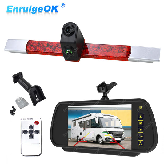 Universal Brake Light Reversing Camera Kit High Level Mount for Motorhomes/Vans0