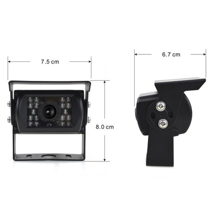 7" Monitor Reversing Backup HD Camera Parking Rear View System For RV Truck Bus14