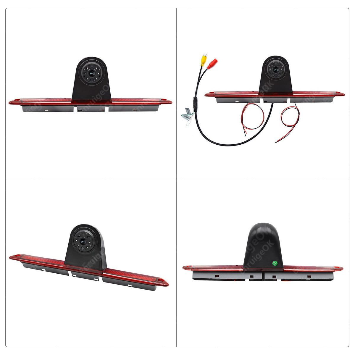 For Mercedes Sprinter VW Crafter Rear Brake Light Camera & 6.86" Split Screen8