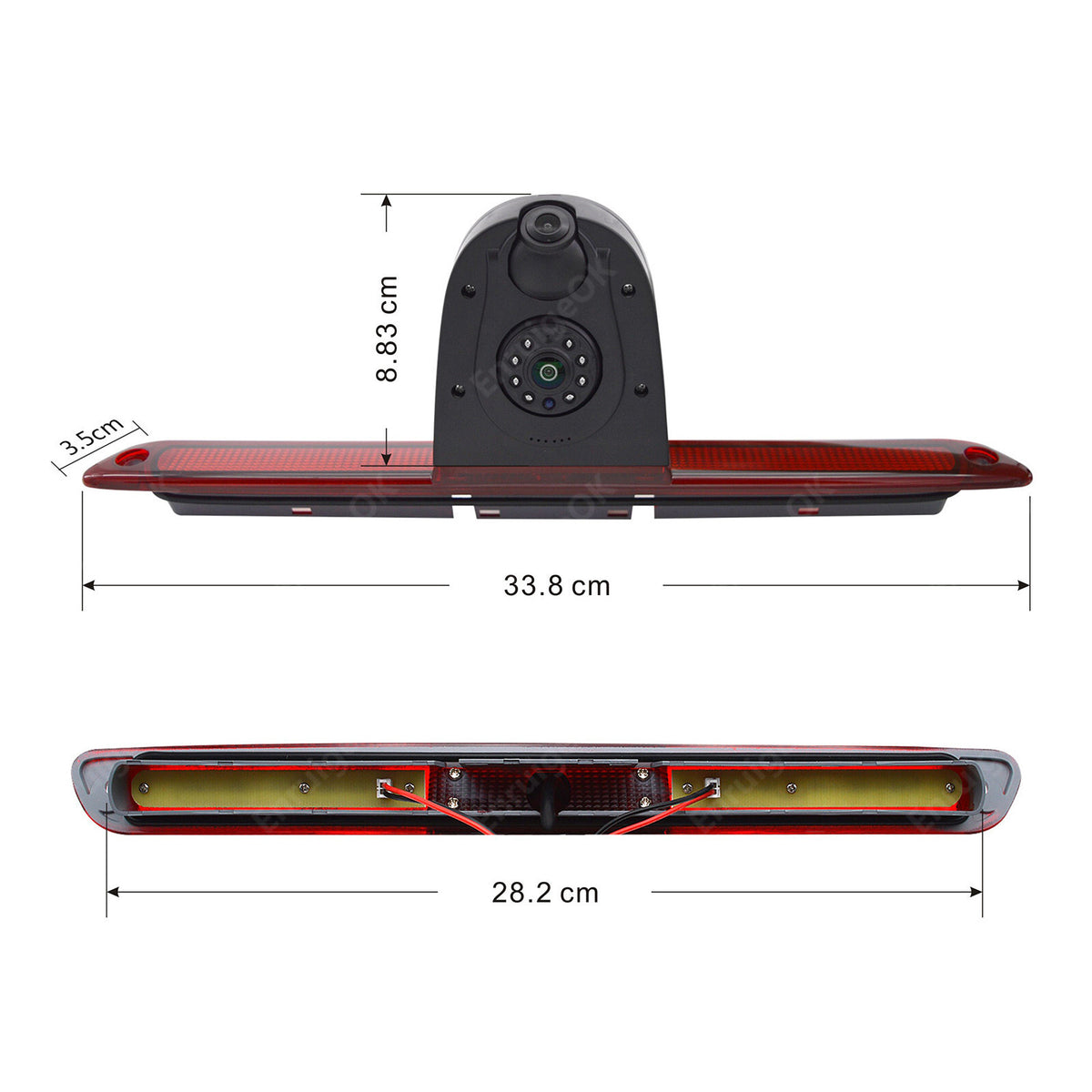 Dual Brake Light Reversing Camera Kit for Mercedes-Benz Sprinter / VW Crafter16