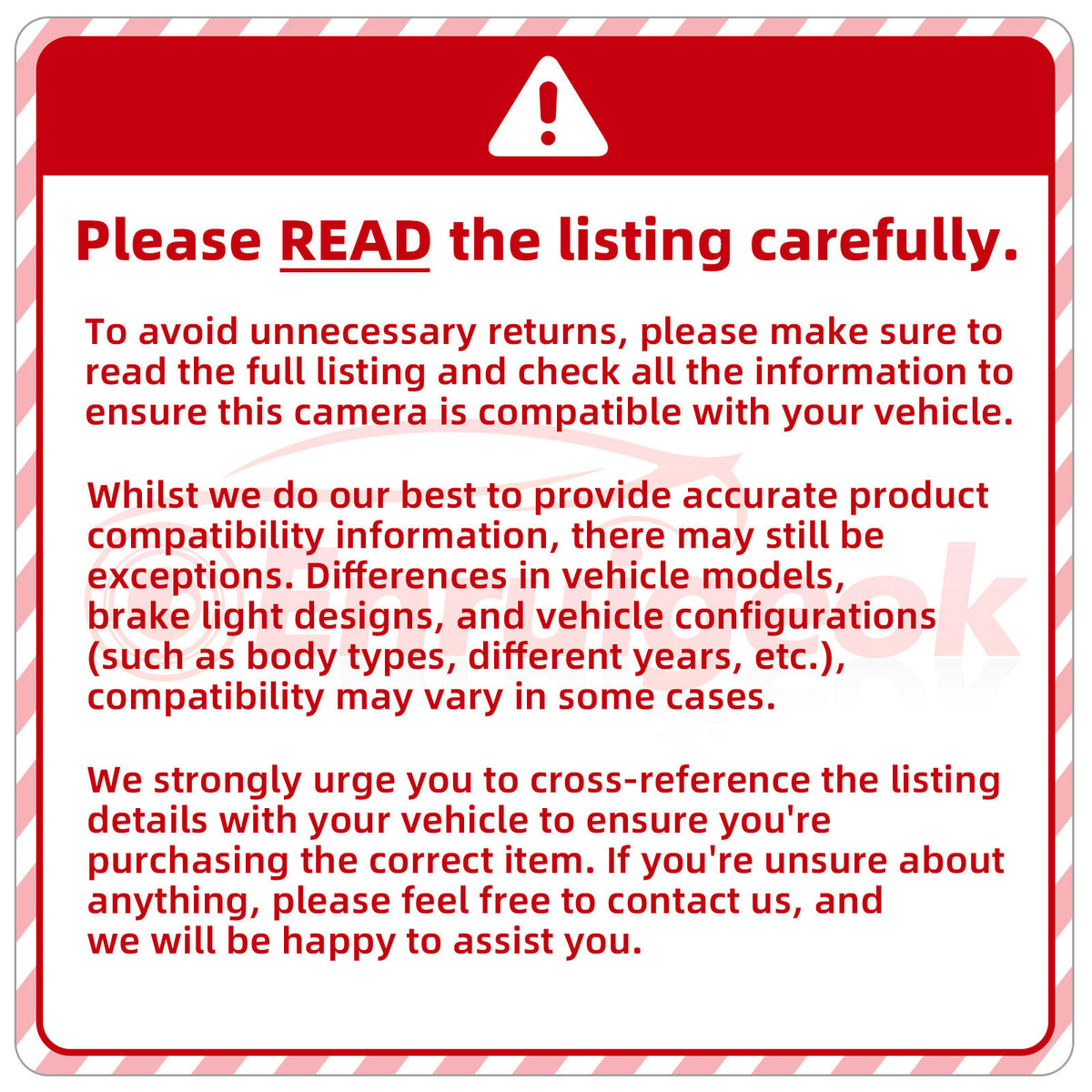 5" Monitor Rear Brake Light Reverse Camera for Mercedes-Benz V-Class V260 V260L1