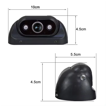 4Pin Rear View Backup Camera For Bus Truck Van RV IR Night Vision Waterproof6