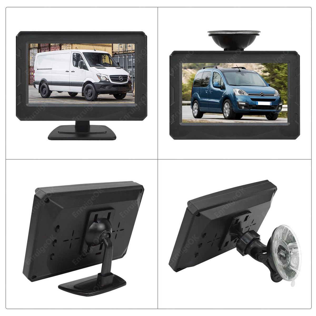 Reverse Camera For Mercedes Sprinter VW Crafter Brake Light Rear & 4.3" Monitor19
