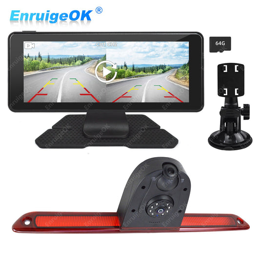 For Mercedes-Benz Sprinter Dual Lens Brake Light Reverse Camera & 6.86" Monitor0