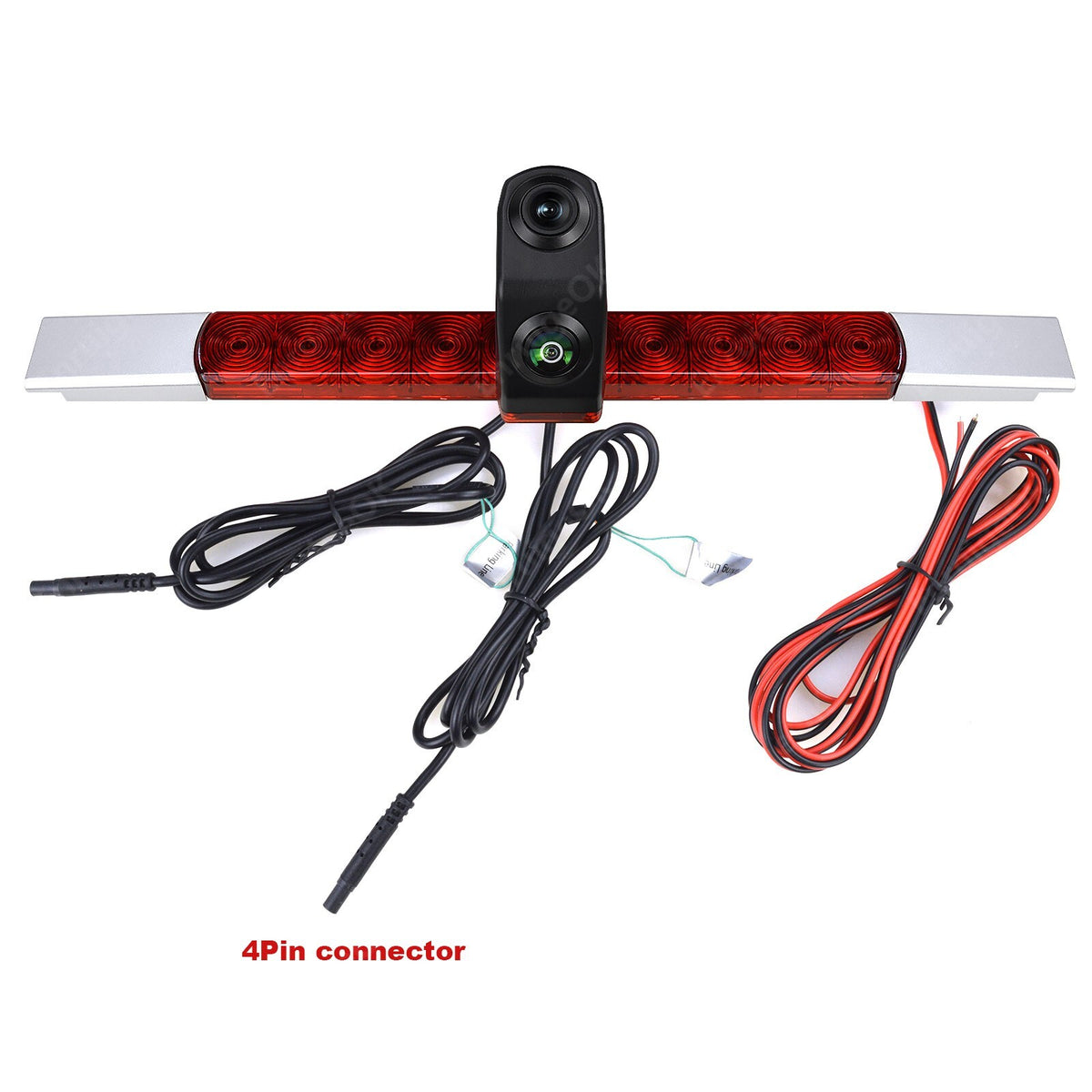 7" Monitor &Universal Brake Light Rear View Backup Camera for Cargo Van RV Bus14