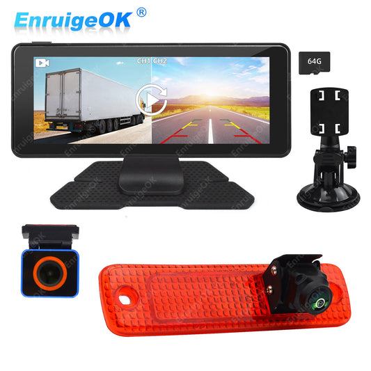 6.86" Monitor & Rear Brake Light Reverse Camera for Ford Transit [MK7] 2006-20130