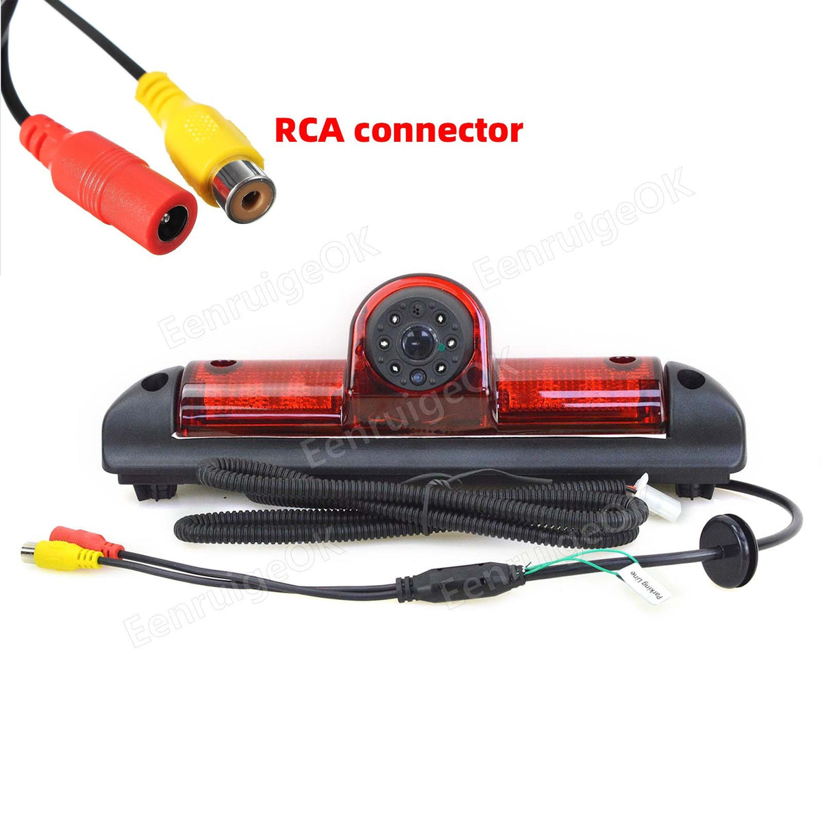 7" Monitor & Rear Brake Light Reversing Camera Kit For Fiat Ducato Citroen Relay8