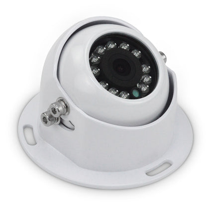 White 4 PIN Heavy Duty Rear View Dome Camera AHD 1080P Metal Case For Truck Bus12