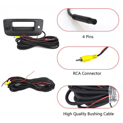 Tailgate Handle Backup Camera Kit For Chevy Silverado GMC Sierra 1500 2500 35004