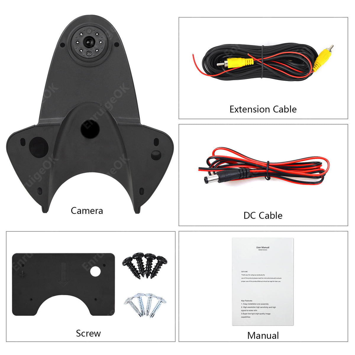 Car Rear View Reverse Backup Camera for Mercedes-Benz Sprinter Van 2014-20188