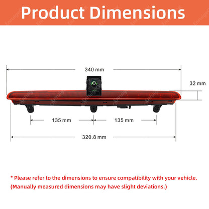 VW T5 Brake Light Reversing Reverse Camera for Lift-Up Door Transporter Van5