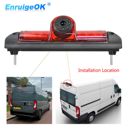 Rear Brake Light Reversing Camera for Fiat Ducato, Citroen Relay, Peugeot Boxer0