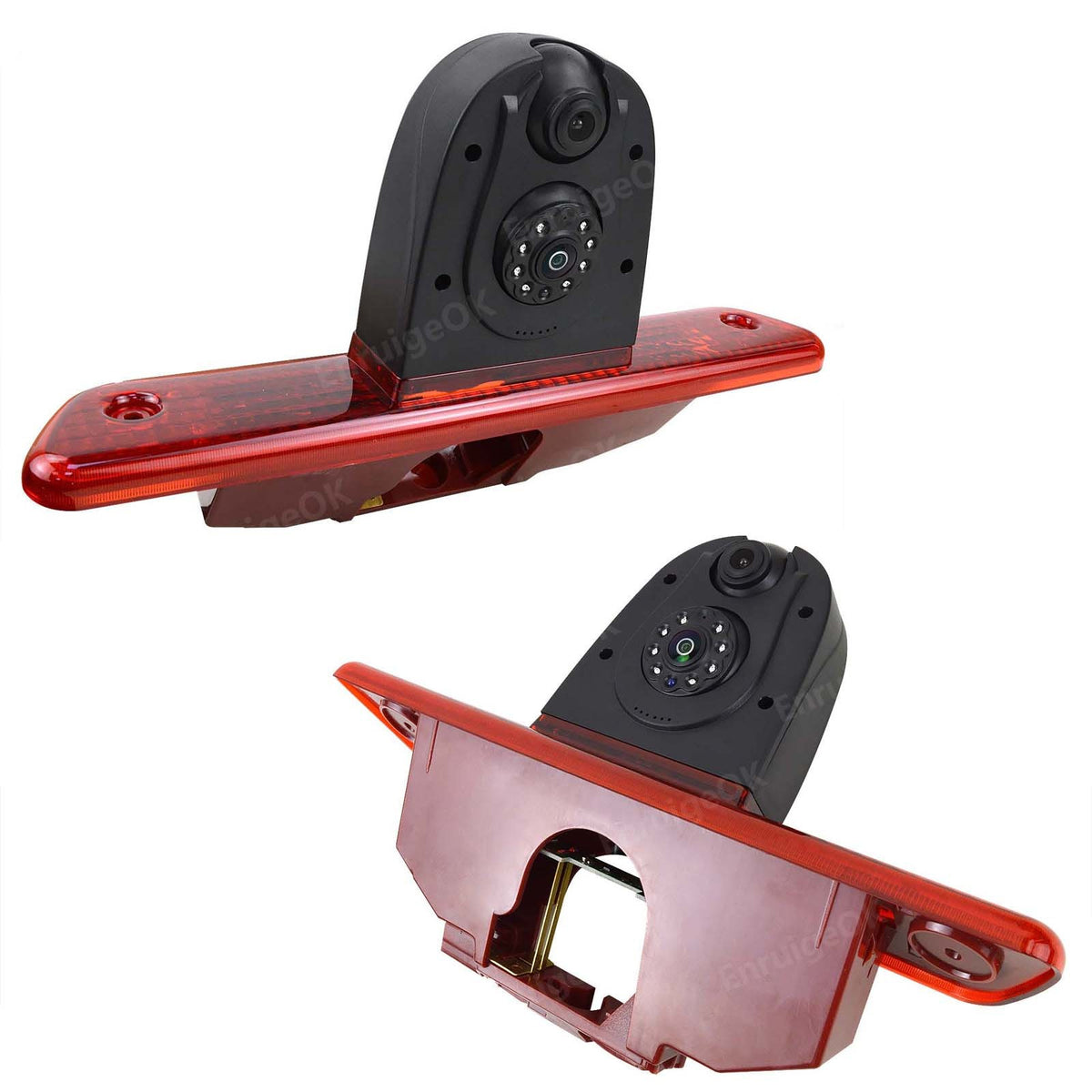 Peugeot Expert 2007-2016 Dual Rear Brake Light Reversing Camera &DVR Monitor Kit9