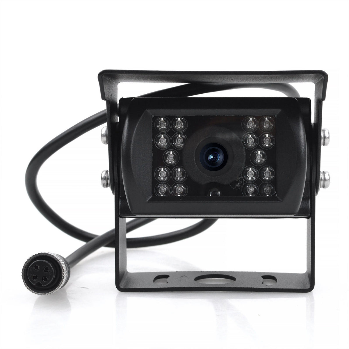 4 PIN Heavy Duty Rear View Reverse Camera 18 IR Waterproof For Truck Caravan Rv6