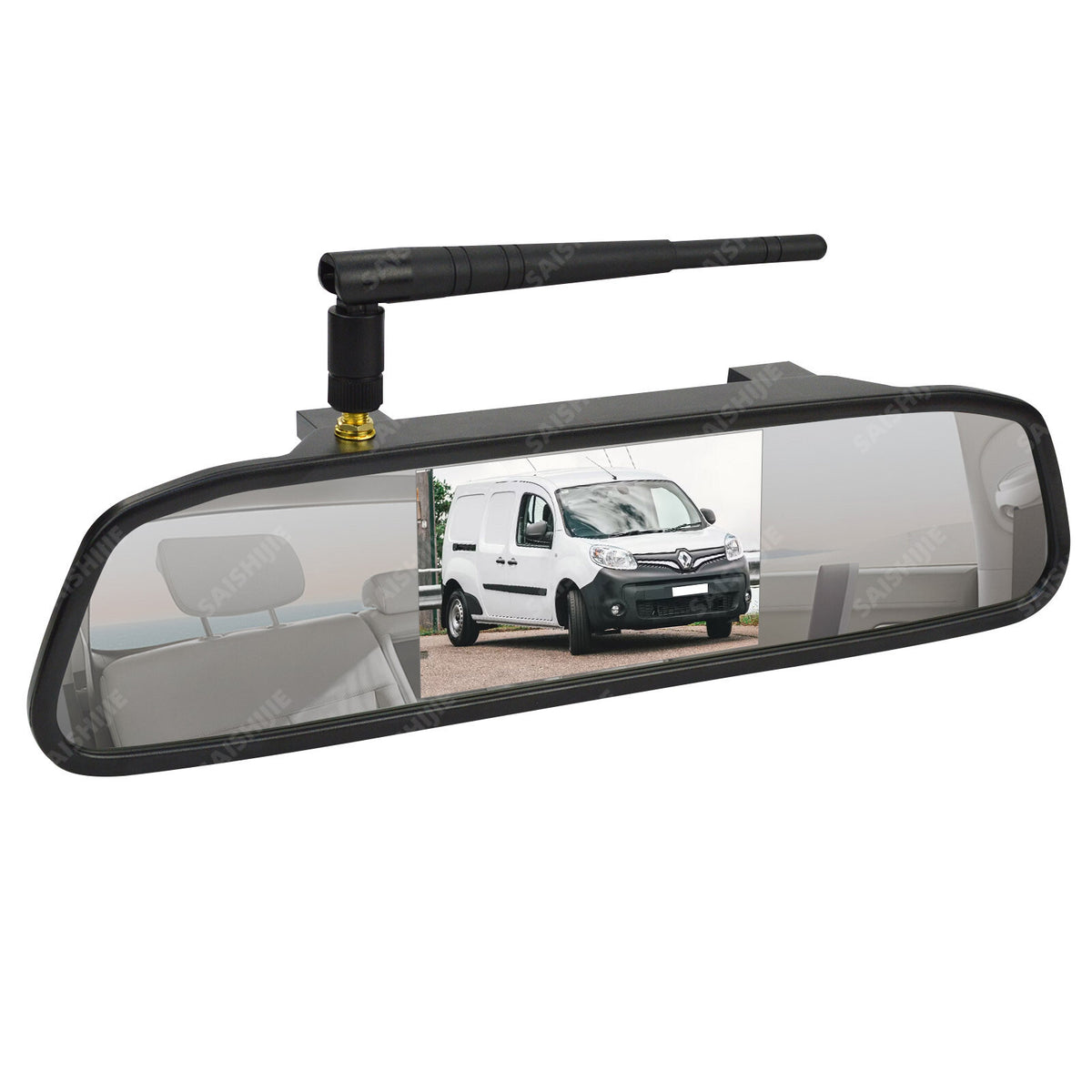 Wireless Brake Light Reversing Camera for Mercedes Benz Citan & 4.3" Monitor Kit17