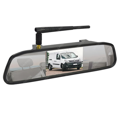 Wireless Brake Light Reversing Camera for Mercedes Benz Citan & 4.3" Monitor Kit17