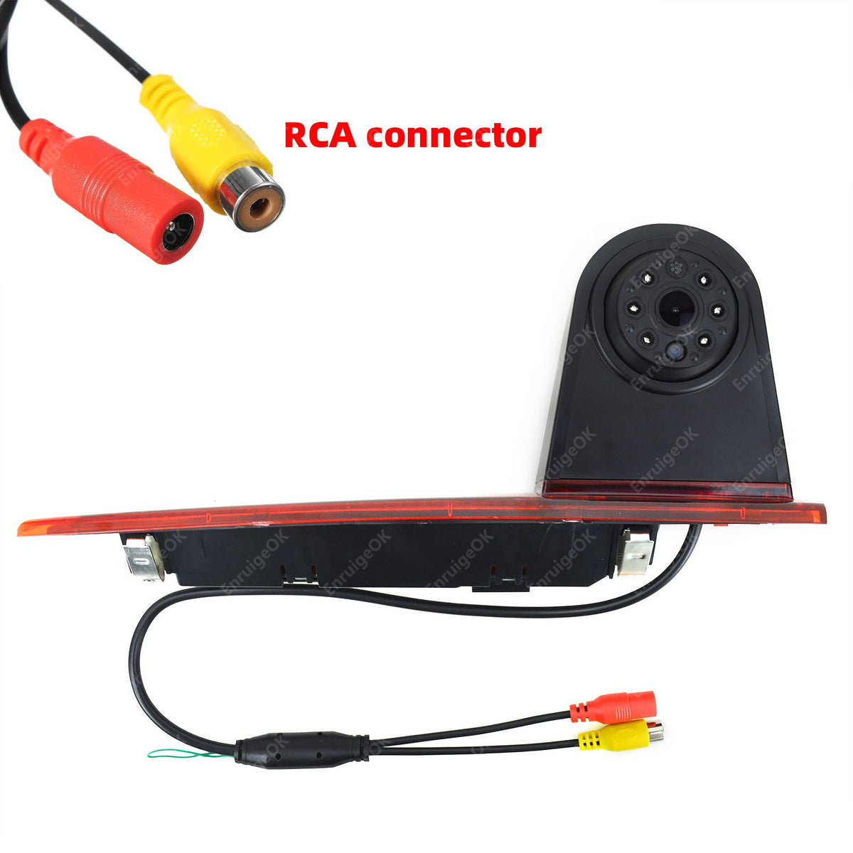 6.86" Split Monitor & Brake Light Camera for Ford Transit Custom (2016-Present)7