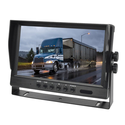 9'' DVR Quad Monitor with 4 AHD Cameras & BSD Blind Spot Radar for Truck/Bus11