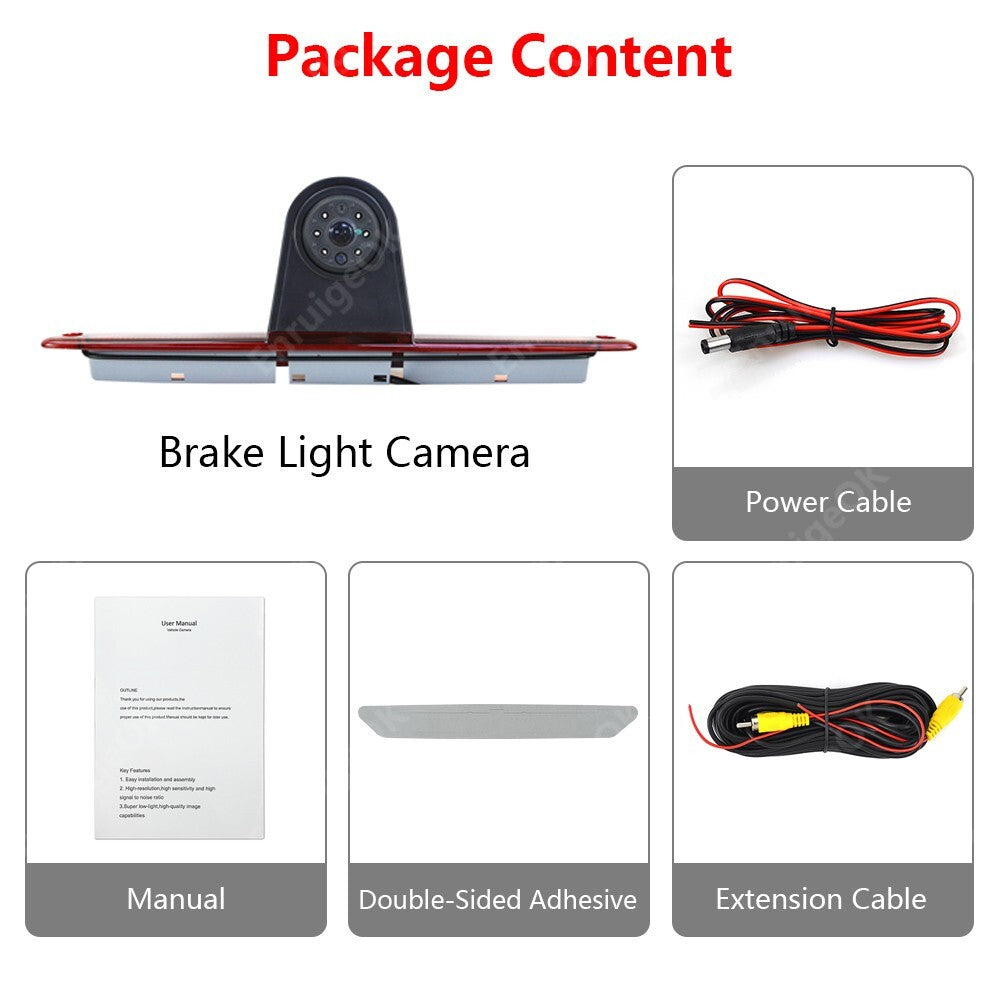 3rd Brake Light Rear View Backup Camera For Mercedes Sprinter / VW Crafter MK113