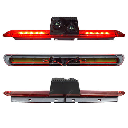 Brake light Dual Camera + 6.86" Mirror 2 Screen For Mercedes Sprinter VW Crafter12