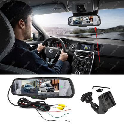Citroen Relay Fiat Ducato Brake Light Reversing Camera Kit & 6.86" Split Screen9