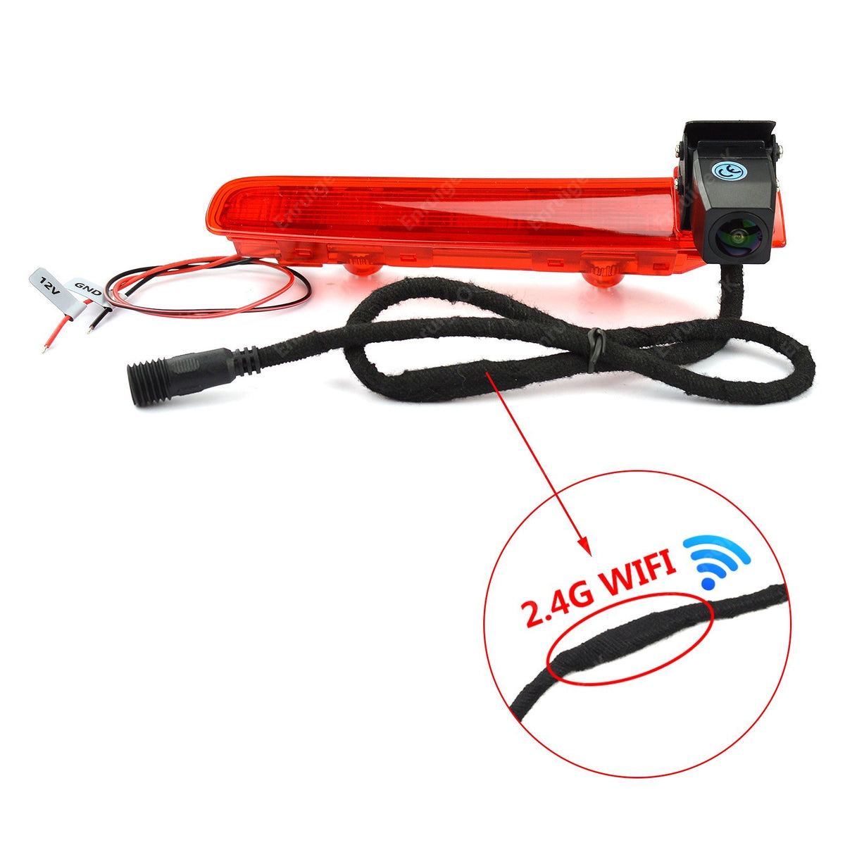 Wireless Brake Light Camera For VW Transporter T5/T6 Barn Doors + 4.3" Monitor7