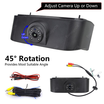 Brake Light Reverse Camera For Chevrolet City Express Nissan NV200&6.86" Monitor6