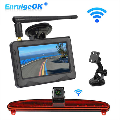 Wireless LED Brake Light Rear View Reversing Camera Kit For IVECO DAILY 6th Gen