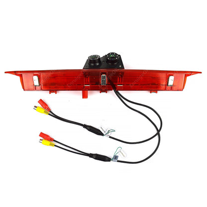 For Ford Transit 2014-On &Dual Split Monitor Rear Brake Light Reverse Camera New12