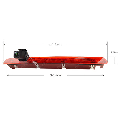 Wireless VW Transporter Caddy MK4 Reverse Camera Brake Light T6 Tailgate Models6