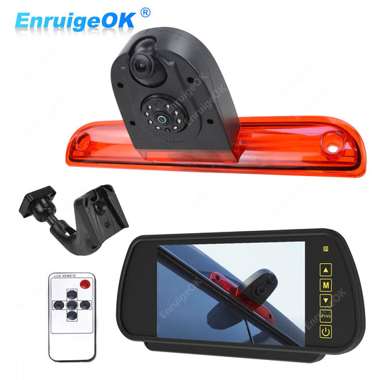 7" Monitor Brake & Dual Light Reversing Camera For Peugeot Boxer, Citroen Relay0