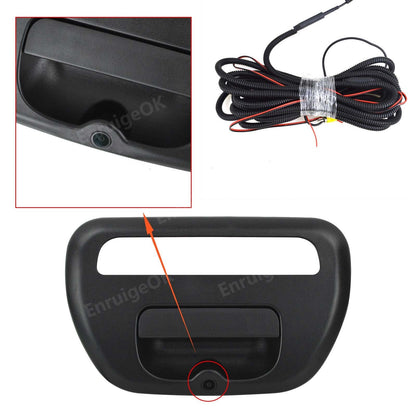 Tailgate Handle Backup Camera for Mitsubishi L200 Triton 2005-2015 &4.3" Monitor3