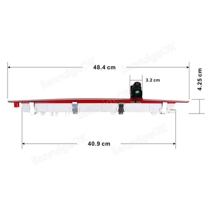 5" Monitor & 3rd Brake Light Rear View Backup Camera for Mercedes-Benz Vito6