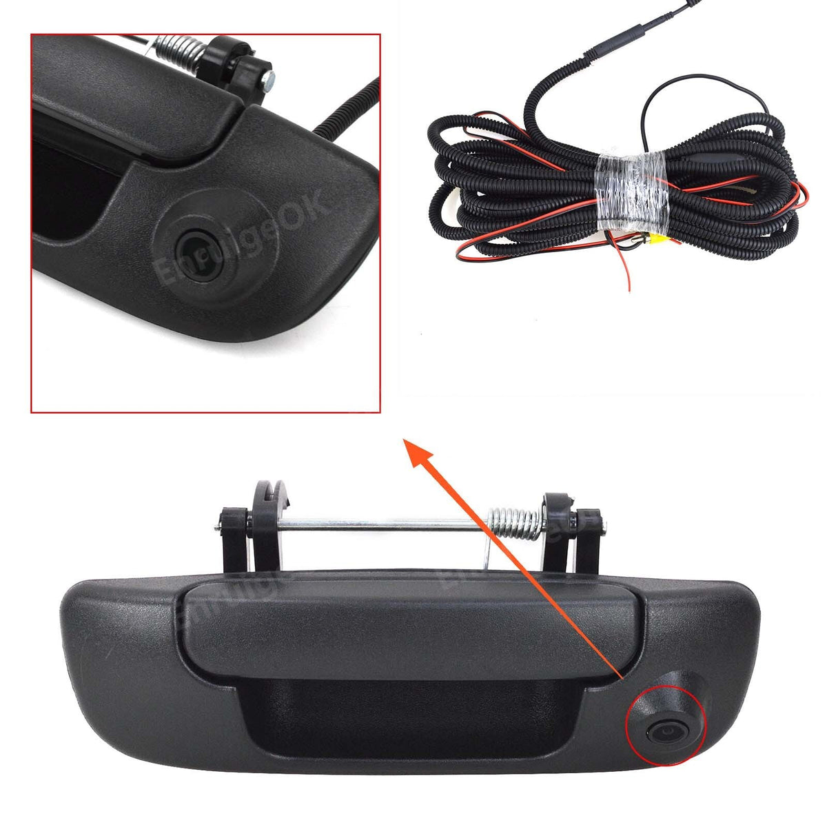 Tailgate Handle  Rear View Backup Camera for Dodge Ram 1500 2500 3500 2002-20083