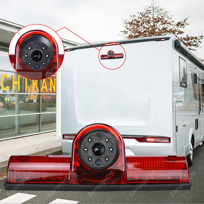 High Level Mount Universal Brake Light Reversing Camera for Motorhomes Vans2
